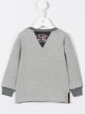 motorcycle dog print sweatshirt