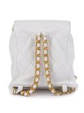 quilted backpack