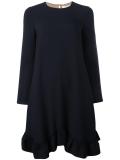 ruffle hem dress