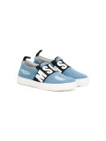 denim slip-on sneakers 