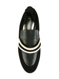 metallic vamp mocassins