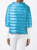 three-quarters sleeve down jacket