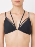 strappy design bra