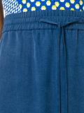 drawstring straight skirt