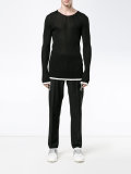 ribbed jumper