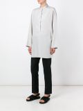 mandarin collar blouse