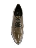 flatform lace up shoes