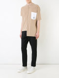 open seam deconstructed T-shirt 