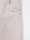 bow detail trousers