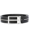 silver-tone hardware belt