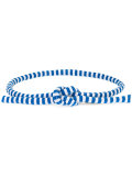 striped rope belt