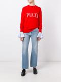 logo print jumper