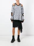 Inside Out cut-off sweartshirt