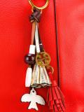 hanging tassel tote