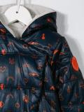 logo print snowsuit