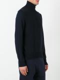 contrast knit jumper