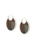 Mojave large savannah jasper earrings