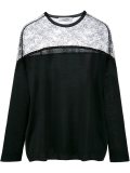 lace panel jumper