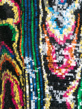 psychedelic sequin dress