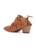 slouched tie-back pumps