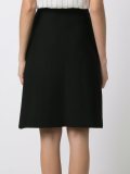 knitted midi skirt