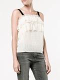 sleeveless lace top
