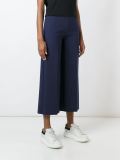 cropped flared trousers