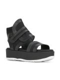 cut out ankle boot sandals