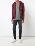 'Shotgun' zip hoodie