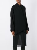 asymmetric concealed fastening jacket