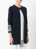 embellished sleeve jacket