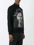 portrait print sweatshirt
