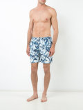 Banana leaf Charles trunks 7
