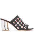 eyelet mules