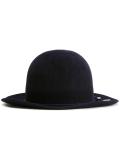 bowler pleated trim hat