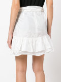 Aurora ruffled mini skirt