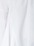 flared short sleeved blouse
