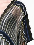 Metallic Silk-Blend Gown