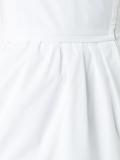 front placket flared dress