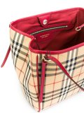 house check shoulder bag
