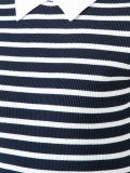 Breton stripe collar top 
