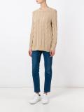 braided trim long jumper