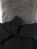beaded strapless gown