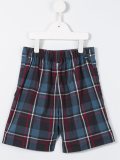 tartan check shorts