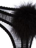 'Diana Georgette Pompom' thong