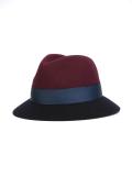 colour block hat