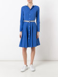 flared shirt dress
