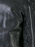 lace-up sleeve jacket
