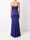 strapless gown