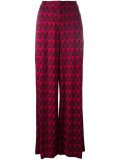 printed palazzo trousers
